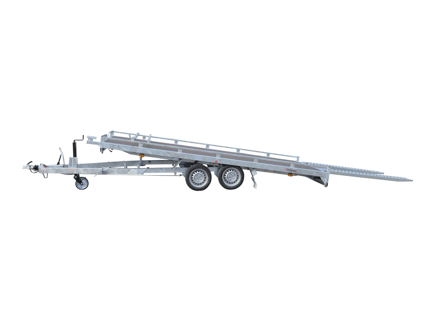 Automatik Stützrad mit Befestigungsflansch bis 3500 kg - Pongratz